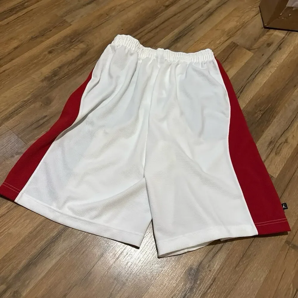 2008 Air Jordan USA Red White Blue Basketball 277024-106 Shorts